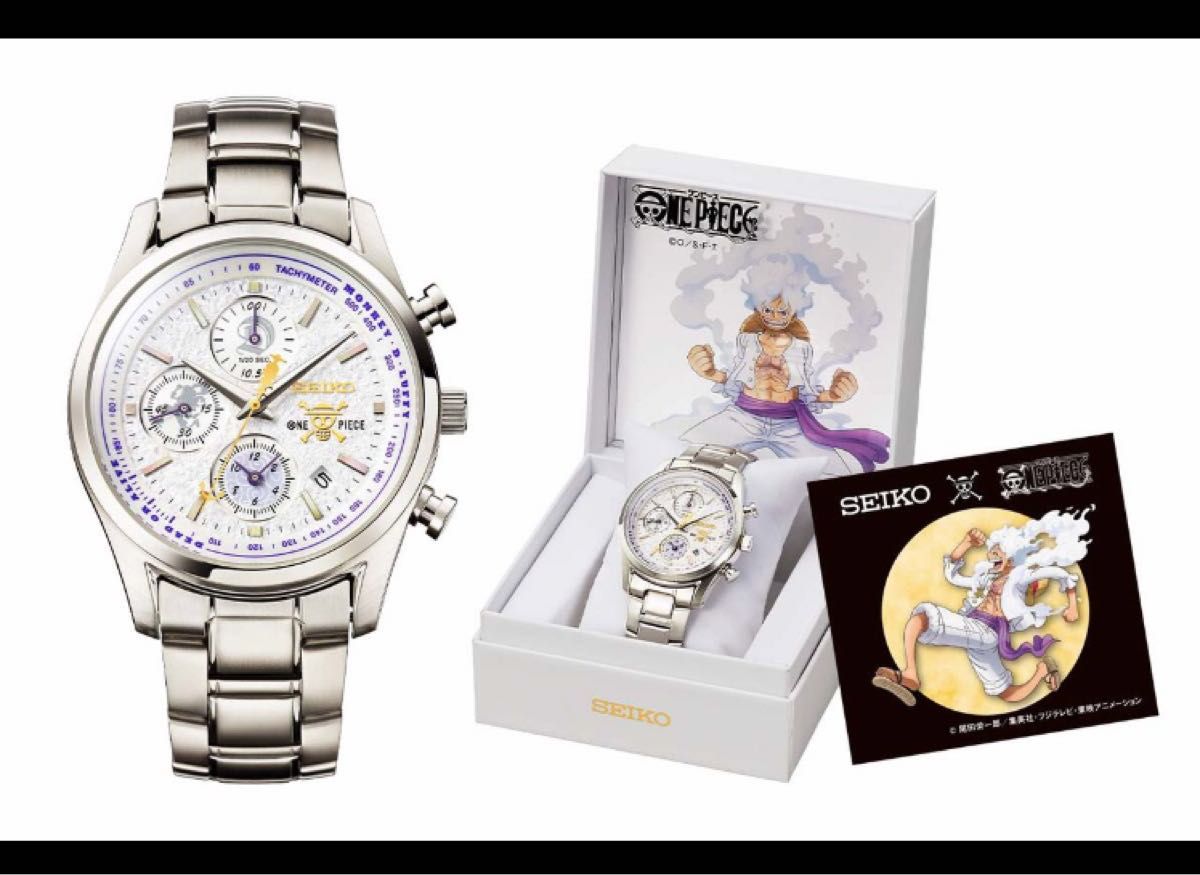腕時計 セイコー×ONE PIECE モンキー・D・ルフィ ギア5 エディション