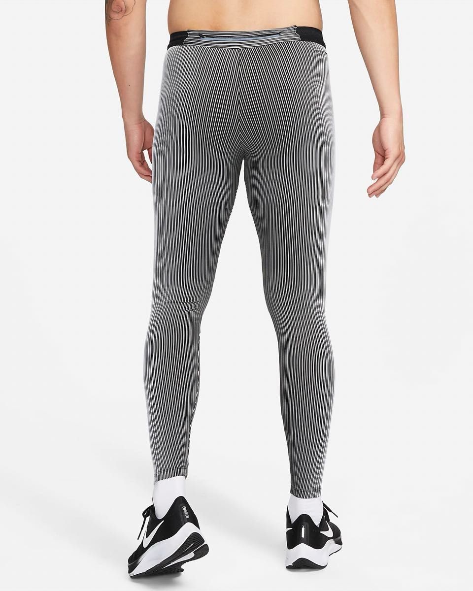 Nike エアロスイフト ロング タイツ S グレー マラソン スパッツ S