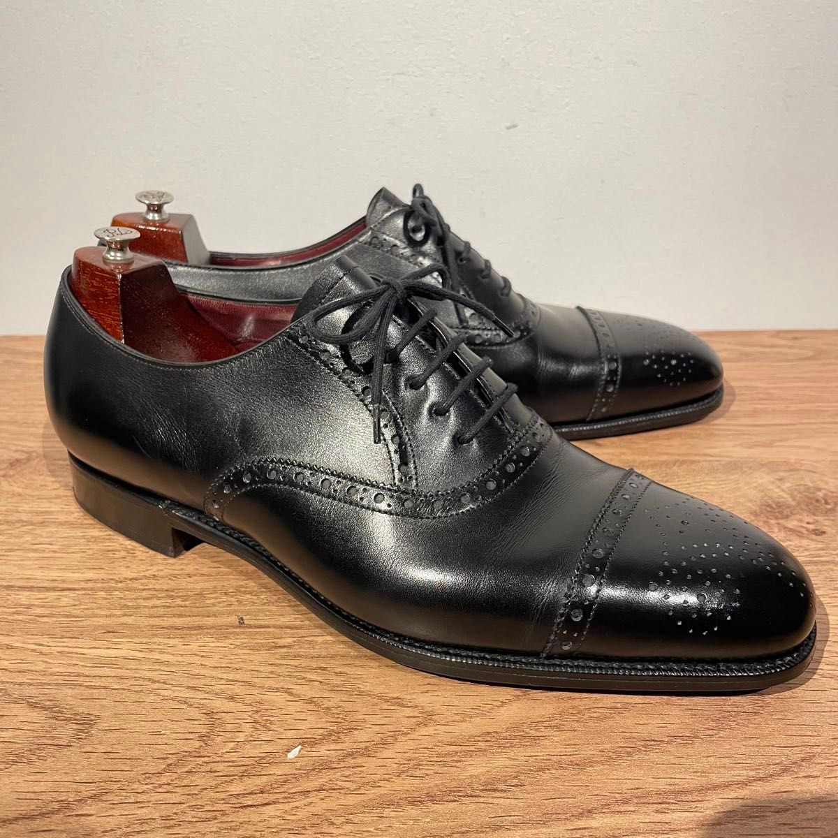 EDWARDGREEN エドワードグリーン ラルフローレン 黒 6 5E 808