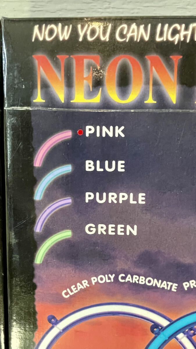 BM BOSCHMANN NEON RINGS ウーハーネオン 12インチ ピンク 2本