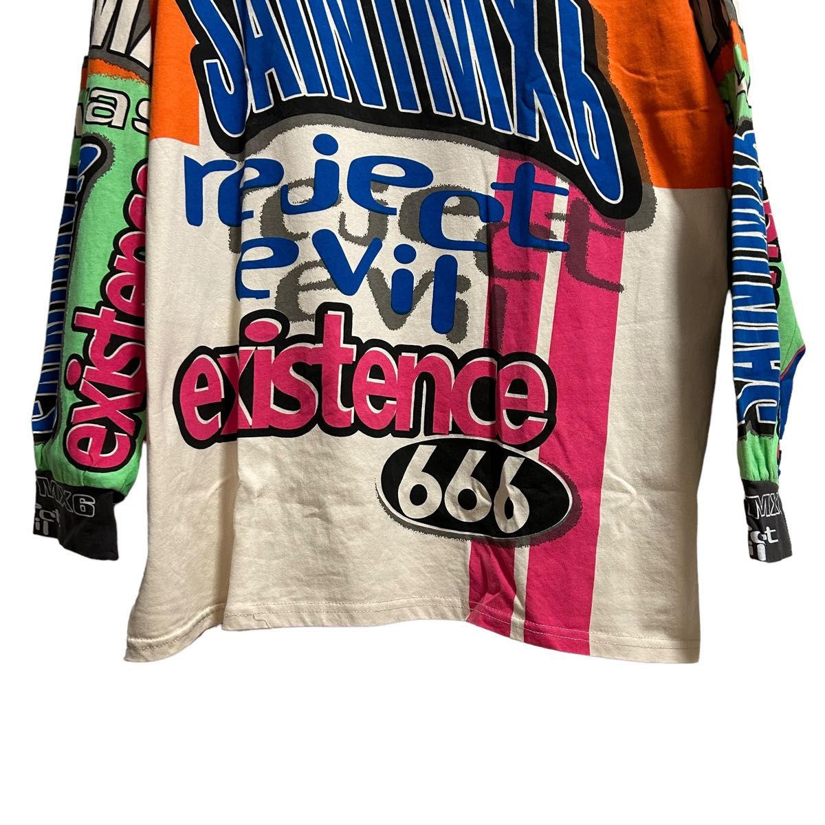 SAINT MICHAEL LS TEE / MOTOCROSS SAMPLE セントマイケル サンプル