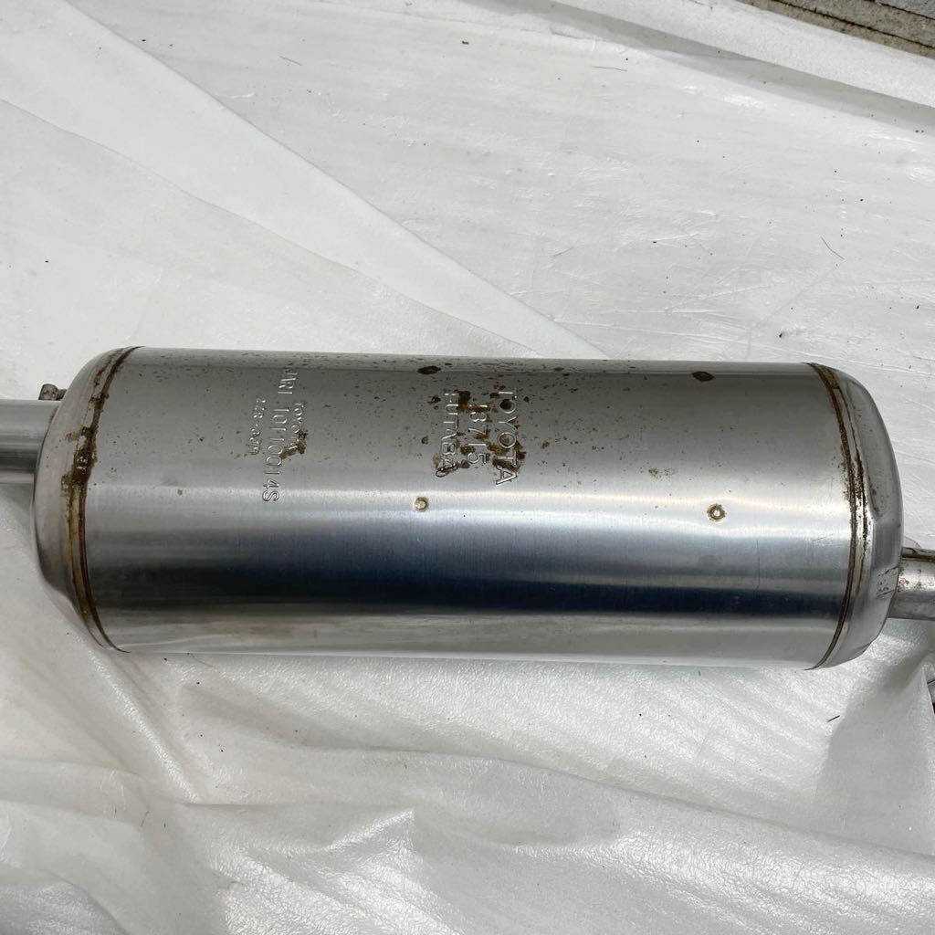 美品 トヨタ純正 G's ZVW30系 プリウス 純正マフラー リアエンド 13715