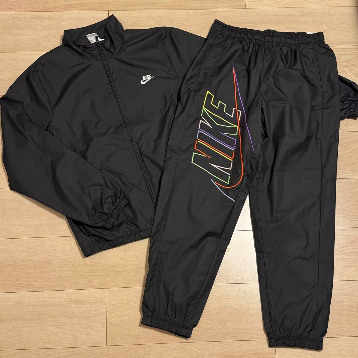 新品 NIKE ナイキ ナイロンジャケット セットアップ 上下 S｜Yahoo