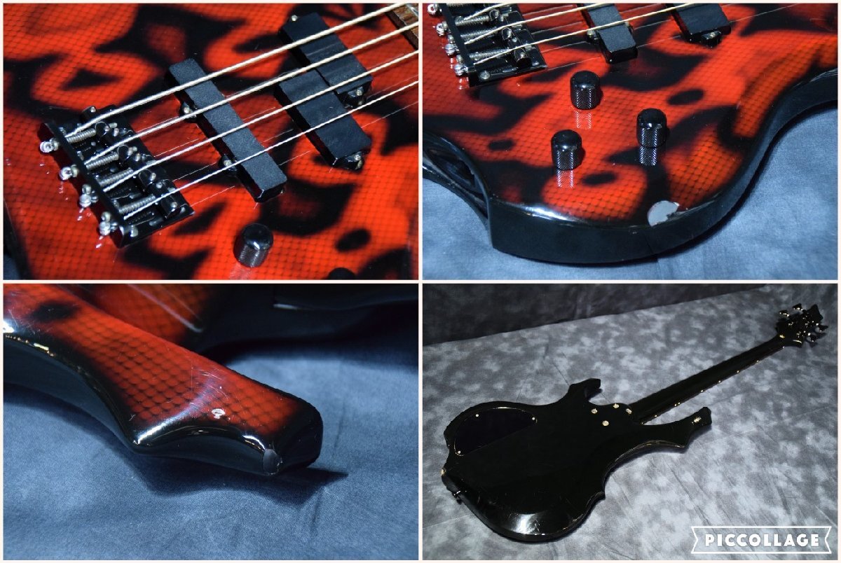 Yahoo!オークション - Edwards E-LJ-98BII Red Snake Laputa Junji Mod