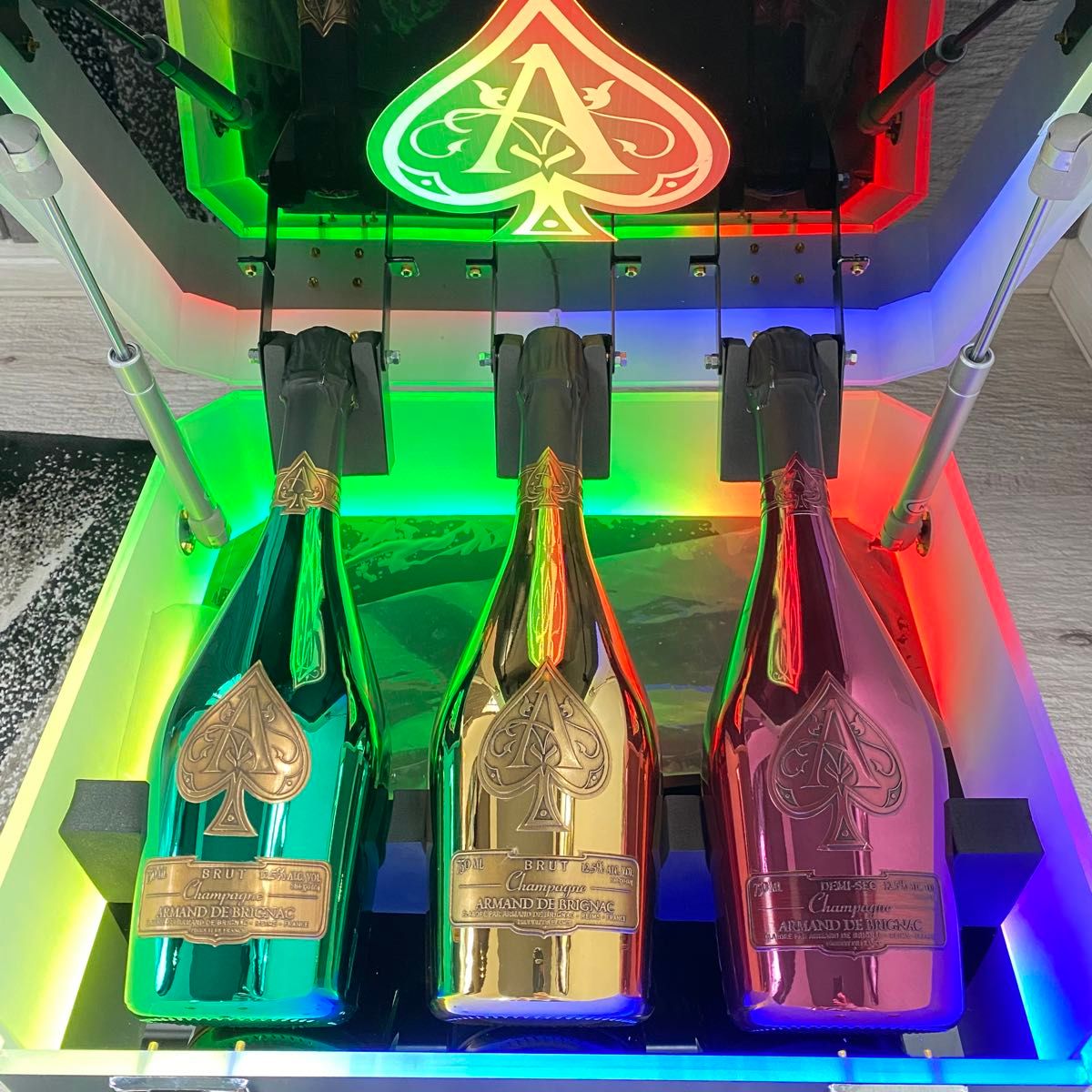 アルマンド ブリニャック LED アタッシュケース 未開封 3本セット