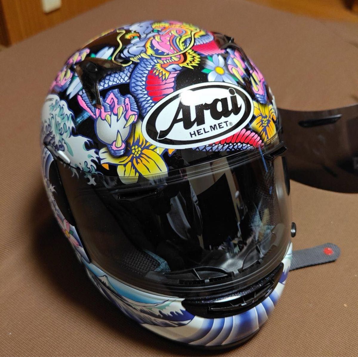 最終値下げ アライ フルフェイスヘルメット astro iq oriental arai 和