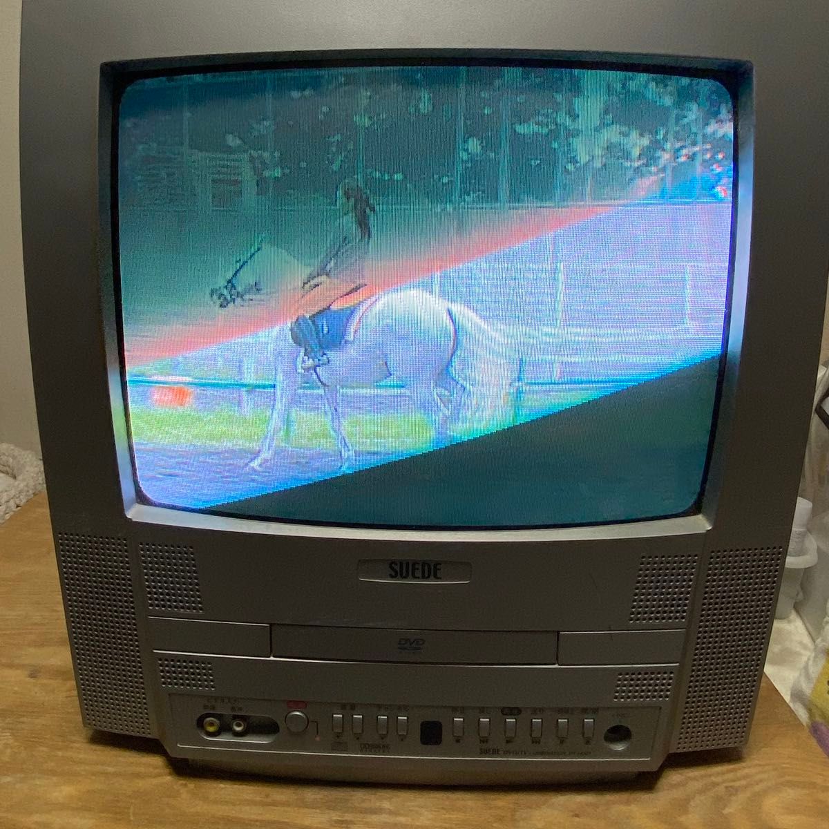 DVD再生可能】船井電機 FUNAI DVDプレーヤー内蔵14型テレビ DT-14AE1