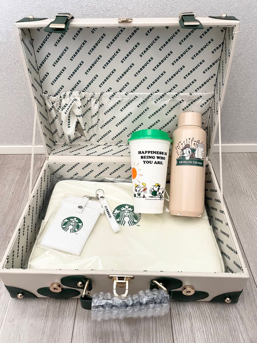 Hikari】Starbucks ×スヌーピー スタバ キャリーケース Hikari