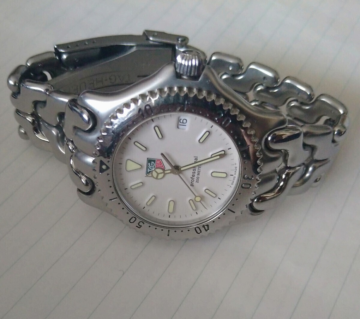 Yahoo!オークション - 1990年代製 TAG HEUER 腕時計 S99.006K S/elシリ