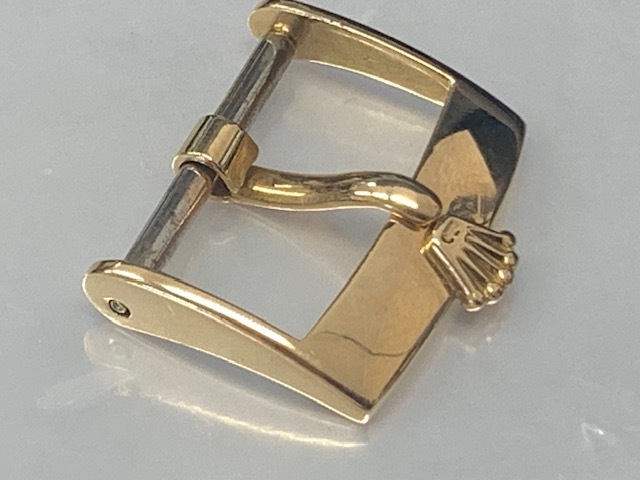 金無垢 美品 ROLEX ロレックス 純正 18 KYG ・750刻印 尾錠 尾錠幅