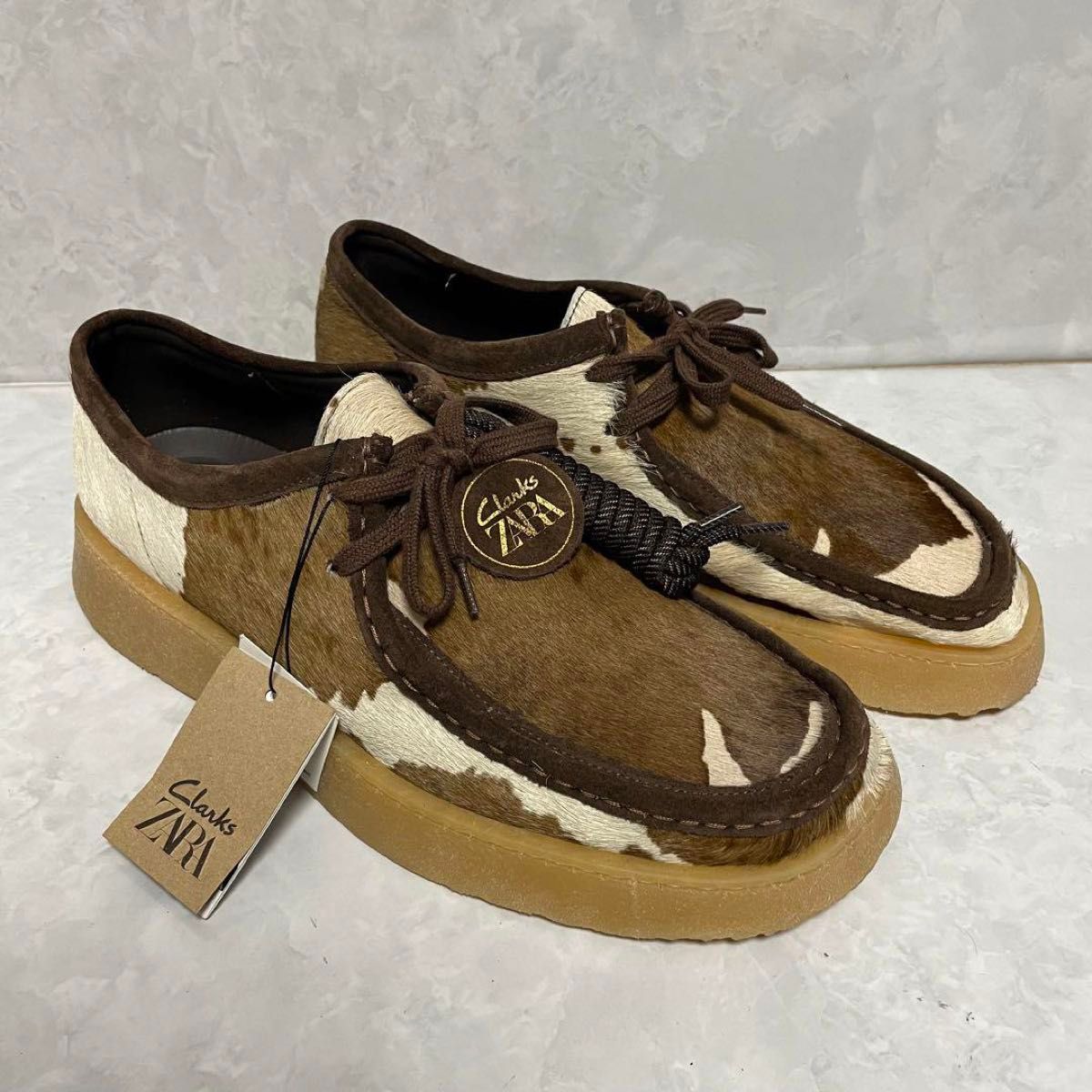 ZARA × Clarks WALLABEE ワラビー ハラコ 45 29 0｜Yahoo!フリマ（旧