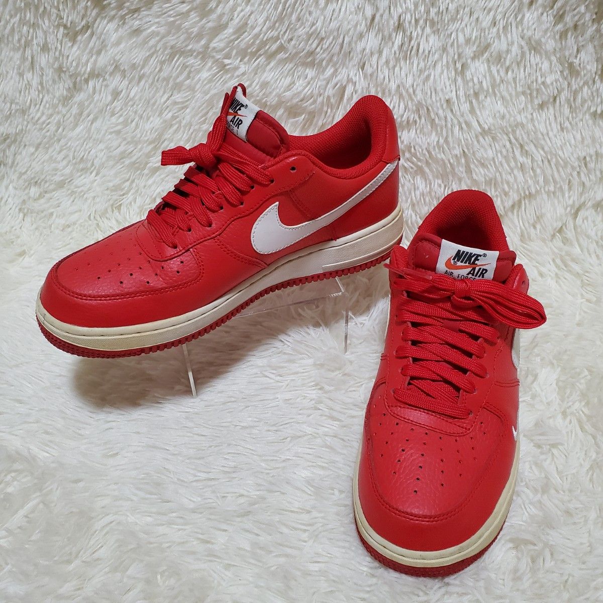 NIKE AIR FORCE1 ナイキ エアフォース 1 レッド 26cm LOW ロー