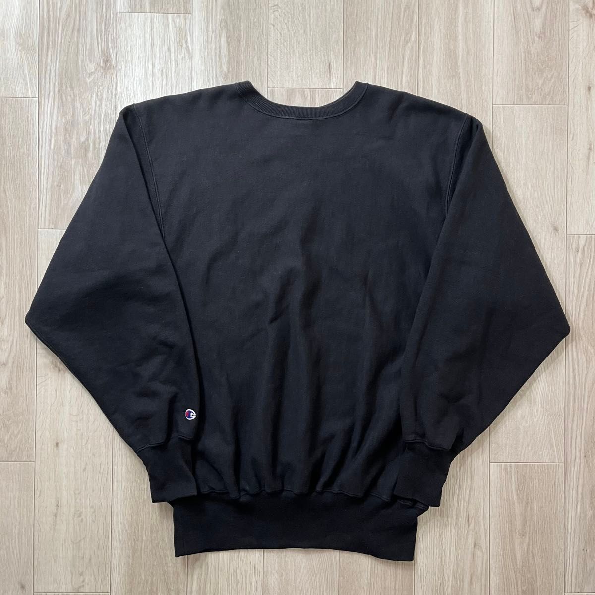 希少】目無しブラック 90s 無地 リバースウィーブ XXL USA製