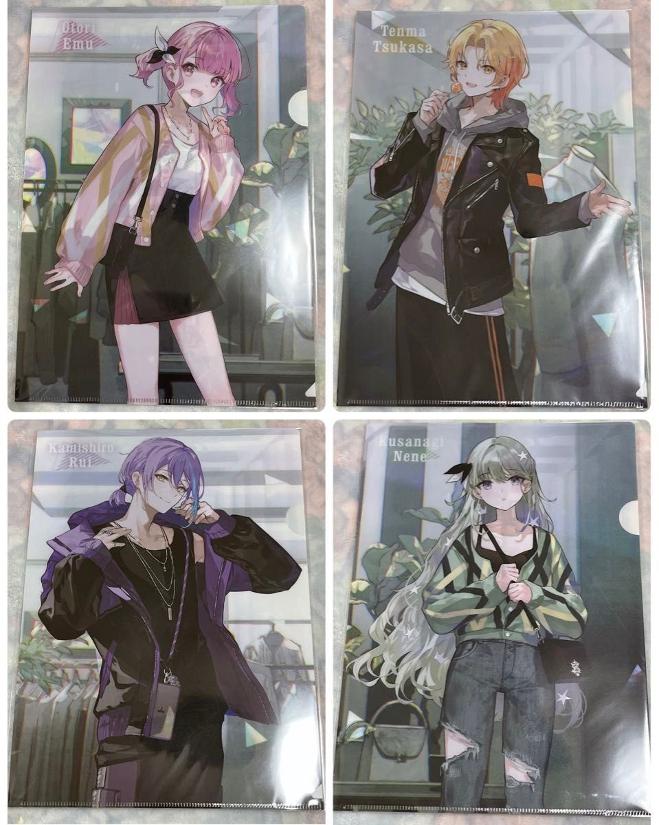 プロセカ プロジェクトセカイ ZOZOTOWN クリアファイル ワンダショ