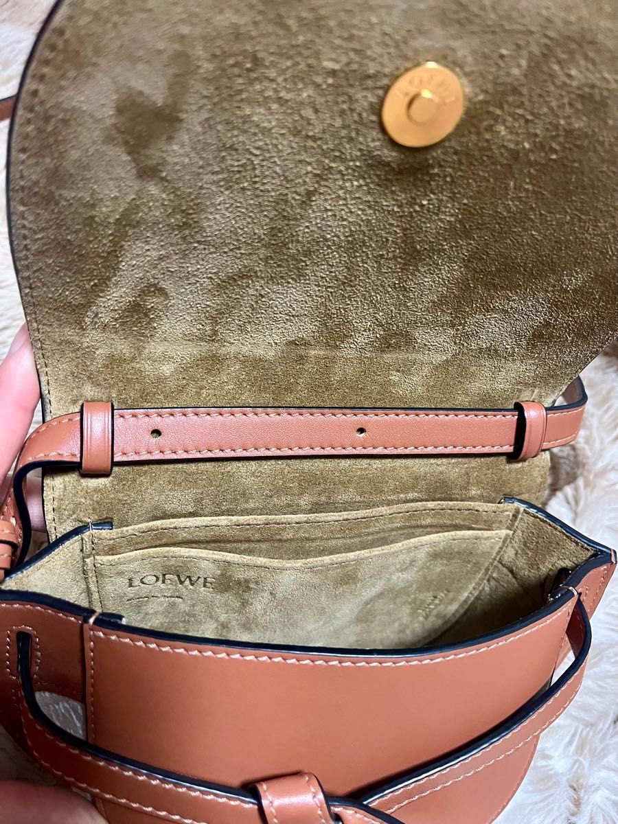 LOEWE ロエベ ゲート デュアルミニ アナグラム ジャガード ショルダー