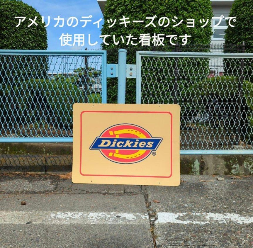 Dickies ディッキーズ アドバタイジングサイン 看板 ハード