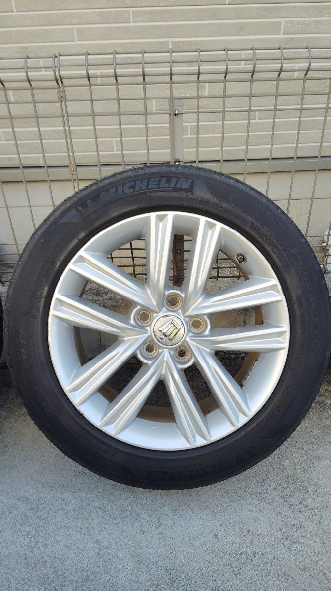 TOYOTA 210系クラウンアスリート ホイールサイズ純正17インチ 7 5J+40