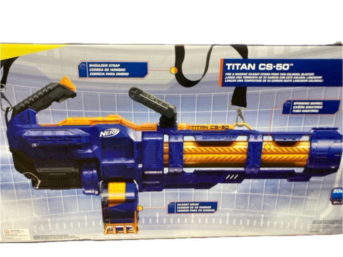 新品未開封/希少 ナーフ Nerf エリート タイタン CS-50 E2865 電動