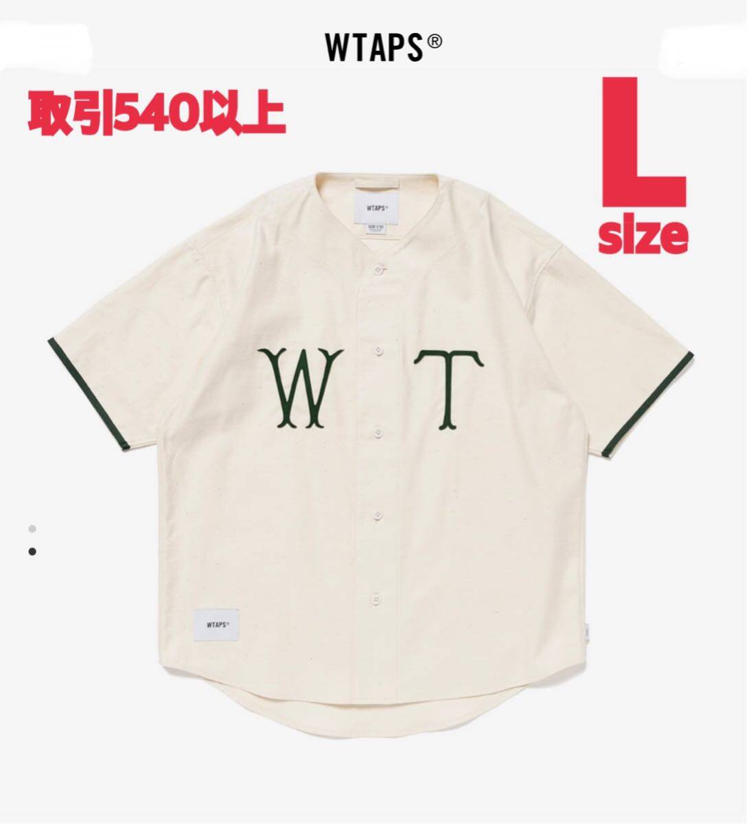 WTAPS 2024SS LEAGUE SS WHITE Lサイズ ダブルタップス リーグ ベース