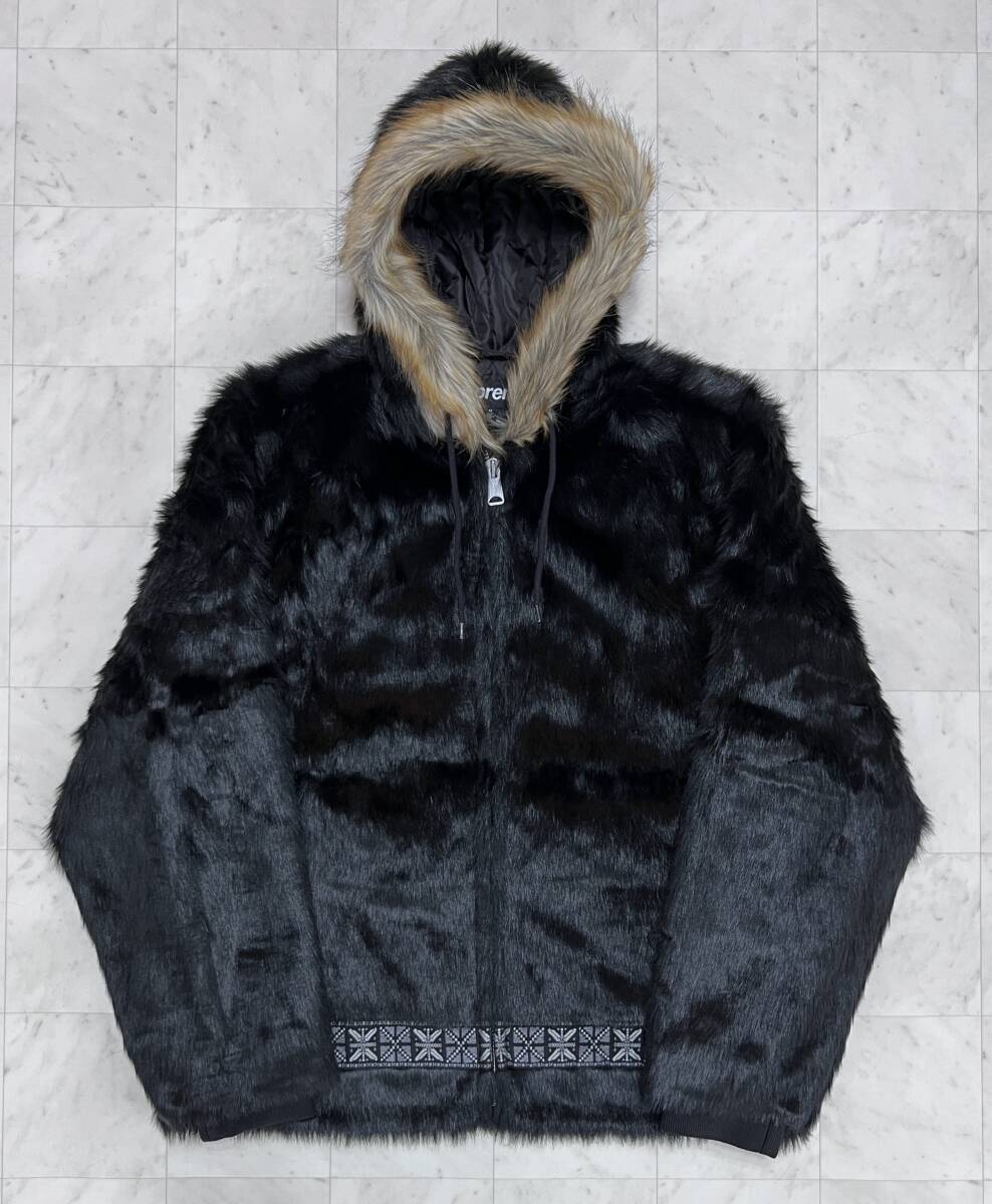 新品】Supreme シュプリーム【Faux Fur Parka】23AW ジップアップ