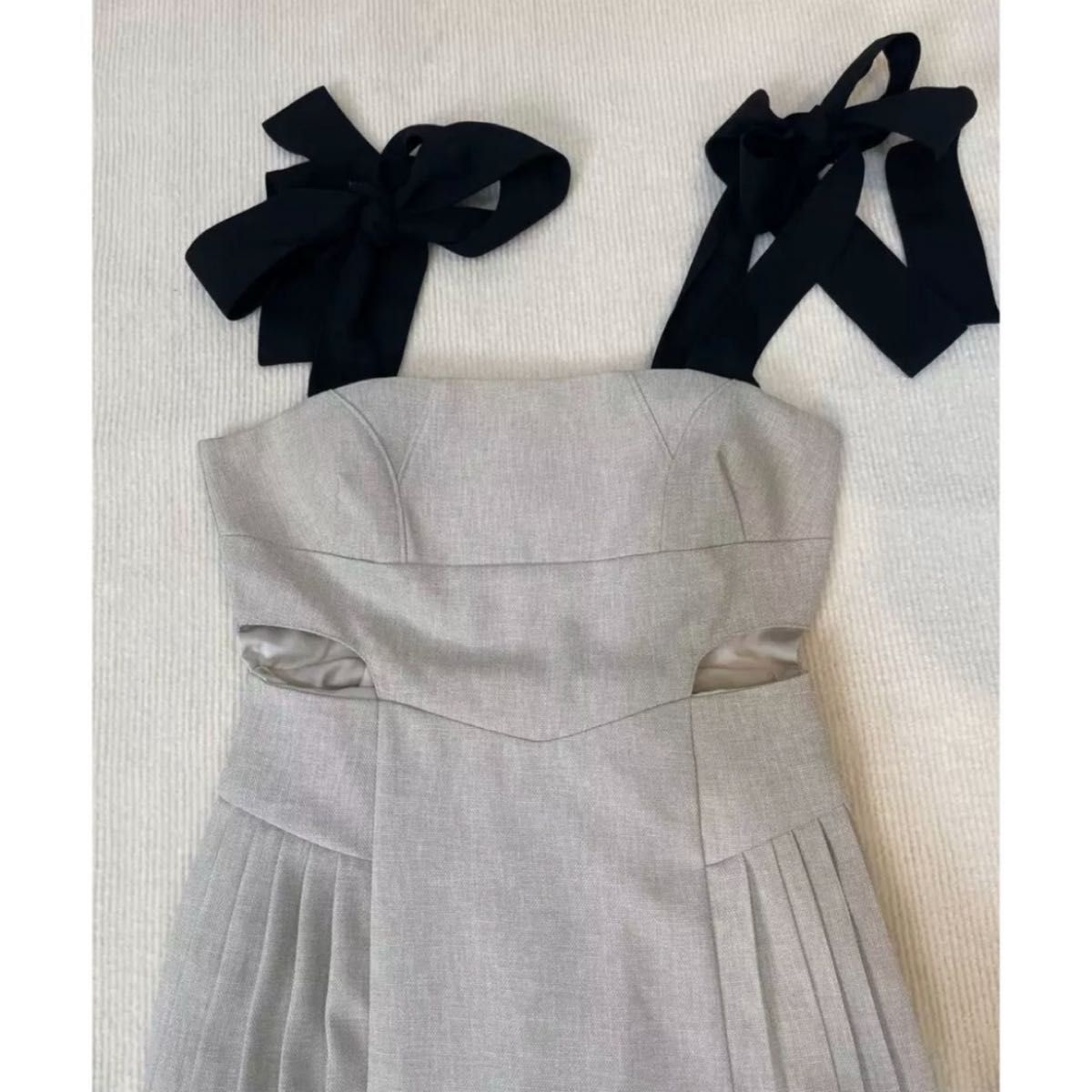 アンドマリー Ann ribbon pleats dress andmary andmary ワンピース