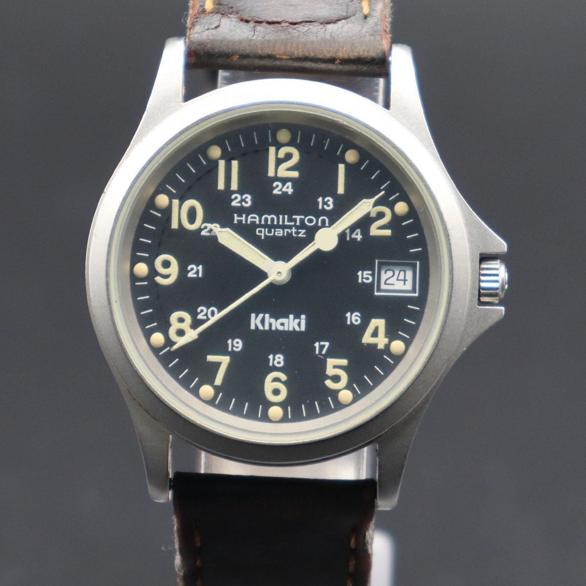 Yahoo!オークション - HAMILTON Khaki ハミルトン カーキ 9445B 全数字