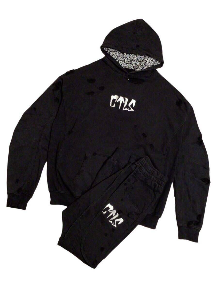 CVTVLIST CTLS USUAL '23 HOODIE & PANTS”SETUP/BLACK”カタリスト