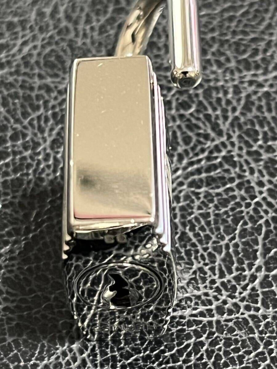 美品 HERMES エルメス カデナ パドロック 南京錠 鍵 33 鍵2本付き
