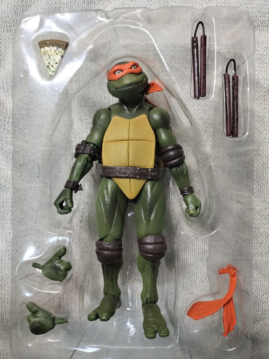 新品 NECA ネカ ミュータントニンジャタートルズ アクションフィギュア