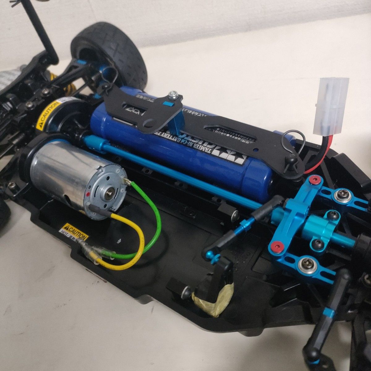 走行少】タミヤTT02シャーシ オプション多数装備 おまけバッテリー付き