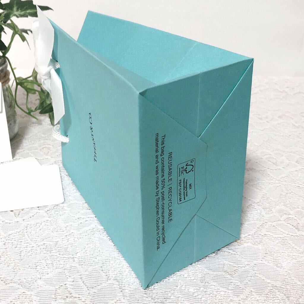 ティファニー「TIFFANY&Co 」ミニショッパー アクセサリー箱サイズ