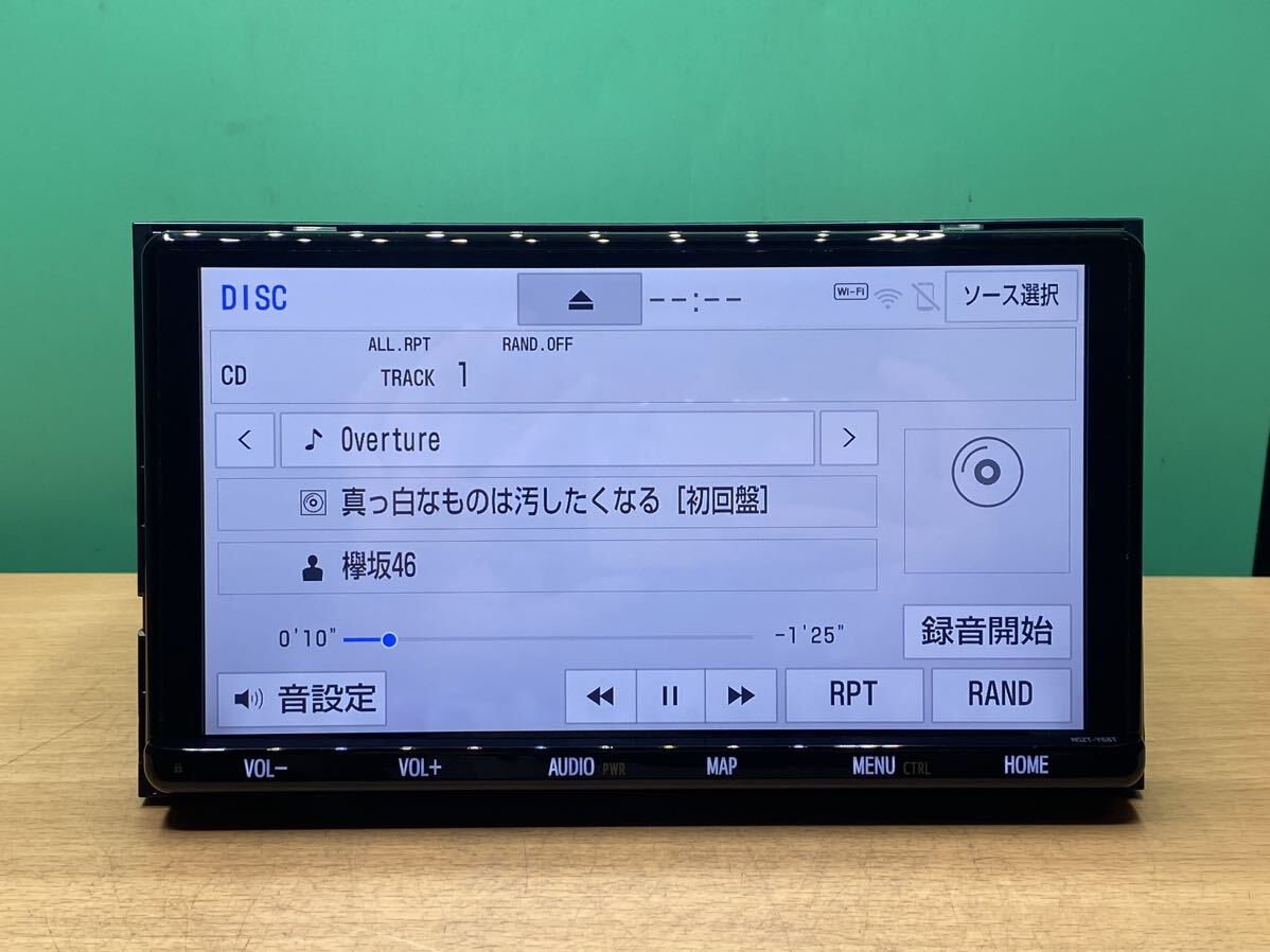 トヨタ 純正 ナビ NSZT-Y68T 9インチ 地図データ 2019年 チェックOK CD