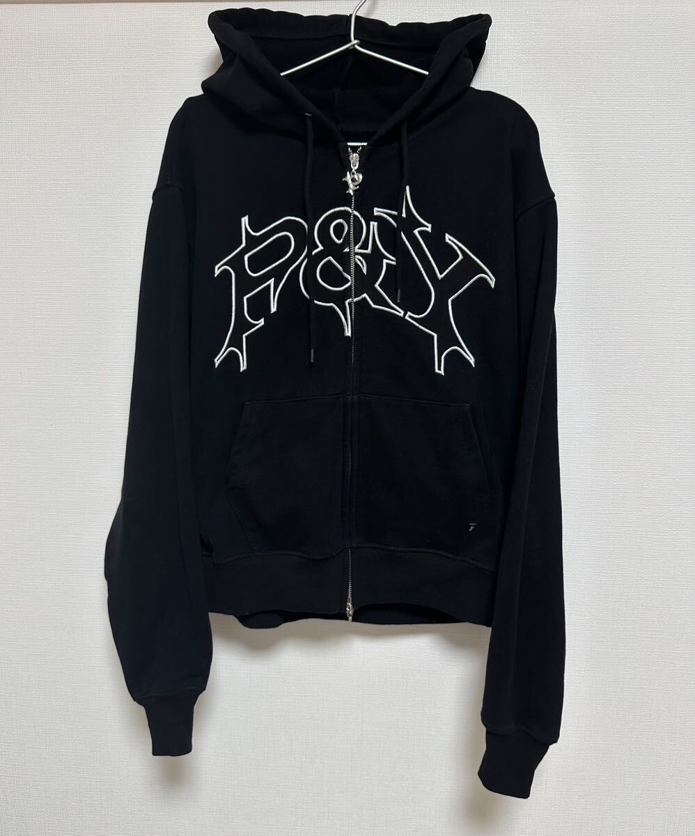 punkandyo zip hoodie black M 訳アリ｜Yahoo!フリマ（旧PayPayフリマ）