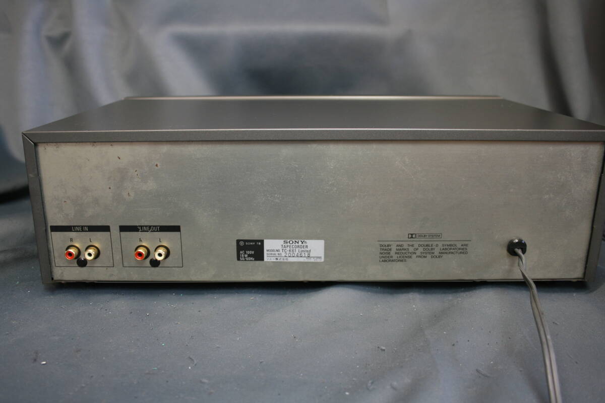 SONY カセットデッキTC-K61ーLimited修理品動作OK｜Yahoo!フリマ（旧