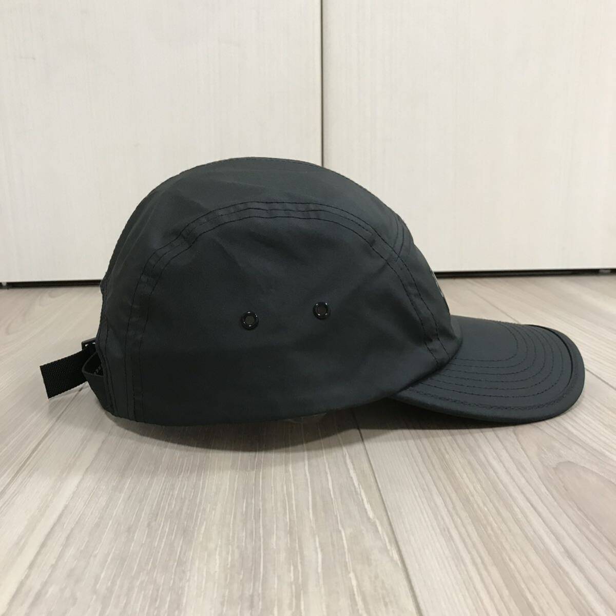 SUPREME JET CAP 5 PANEL HAT BLACK NYLON 5パネル シュプリーム