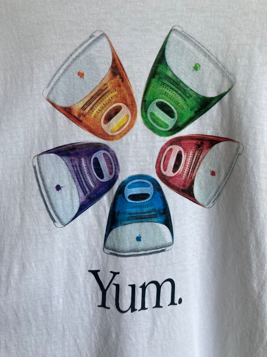 Apple iMac ヴィンテージ Tシャツ 90s ノベルティ アップル 古着