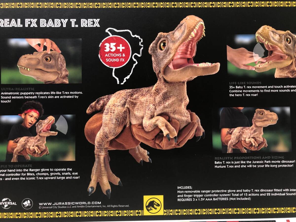ジュラシックパーク T-レックス Real FX Baby T REX｜Yahoo!フリマ（旧