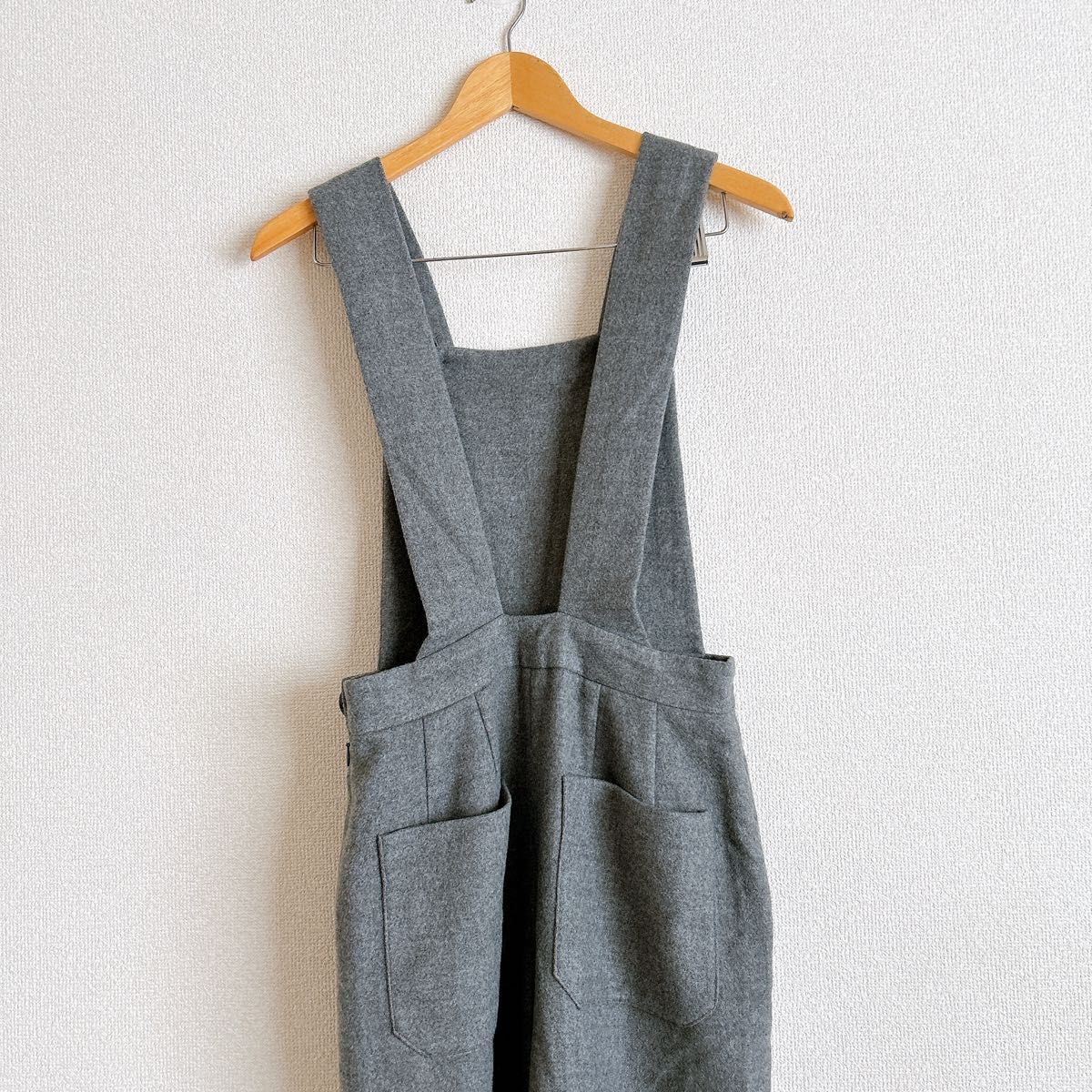 エンフォルド サロペット LONG-STRAP OVERALLS グレー 36｜Yahoo