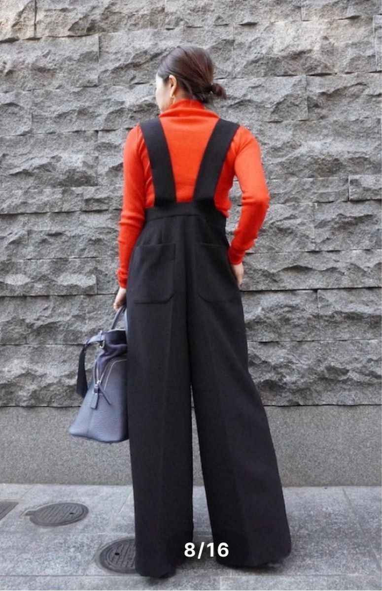 エンフォルド サロペット LONG-STRAP OVERALLS グレー 36｜Yahoo