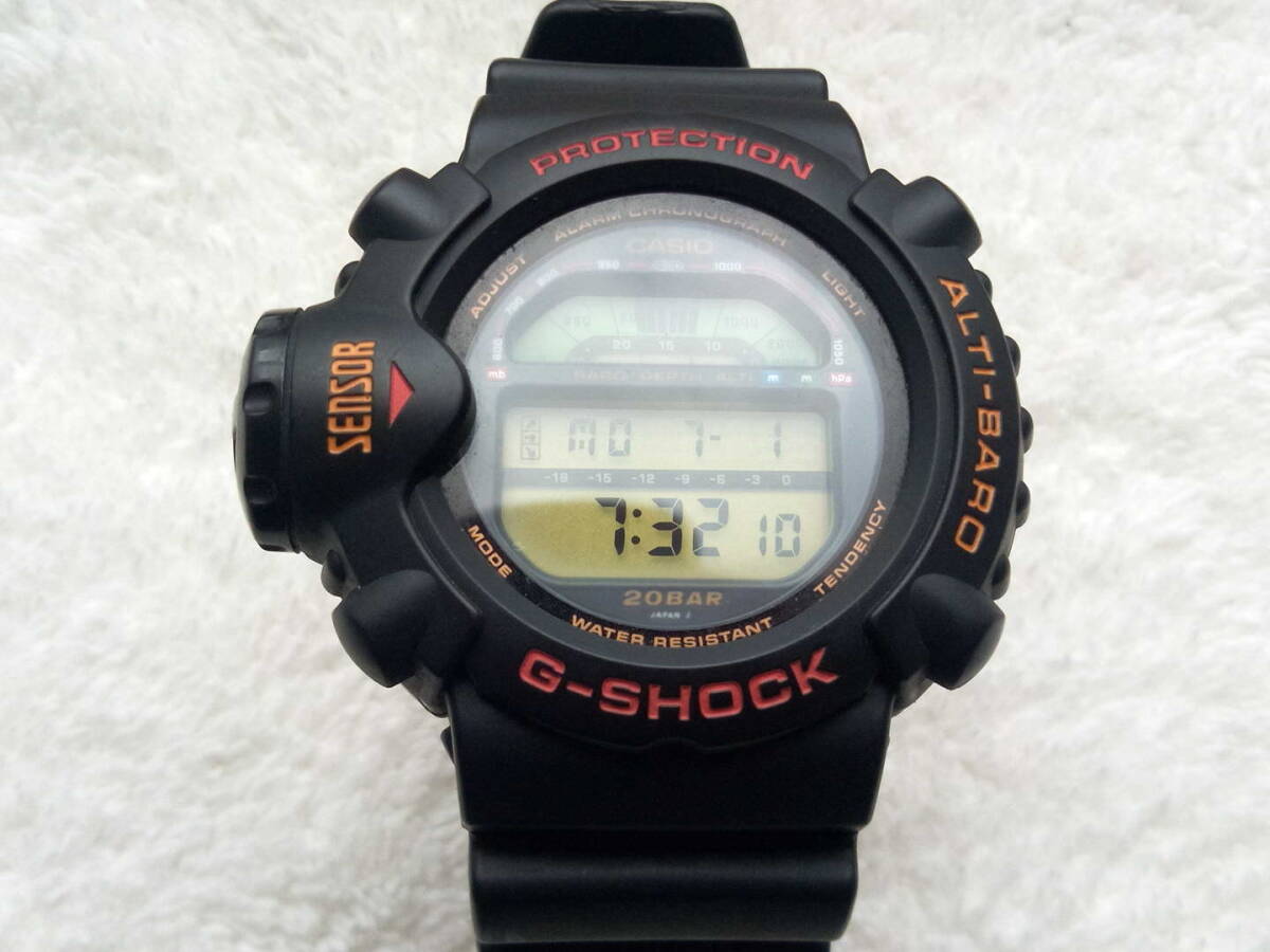 美品 90'sビンテージ CASIO カシオ G-SHOCK SKYFORCE DW-6500 スカイ