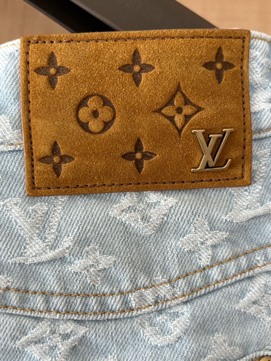 Tyler The Creator Louis Vuitton Monogram Denim Pants ndigo