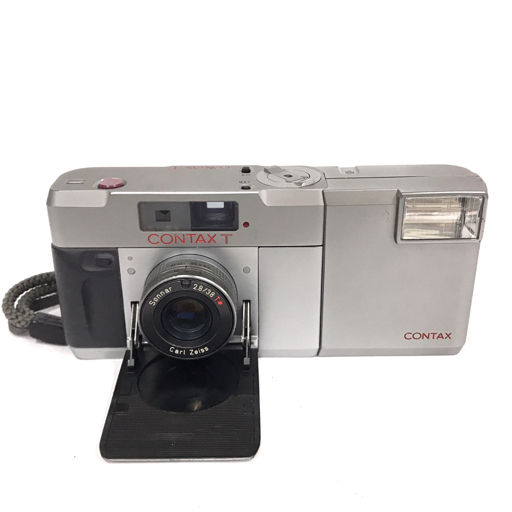 Yahoo!オークション - CONTAX T Sonnar 2.8/38 T コンパクトフィルムカ