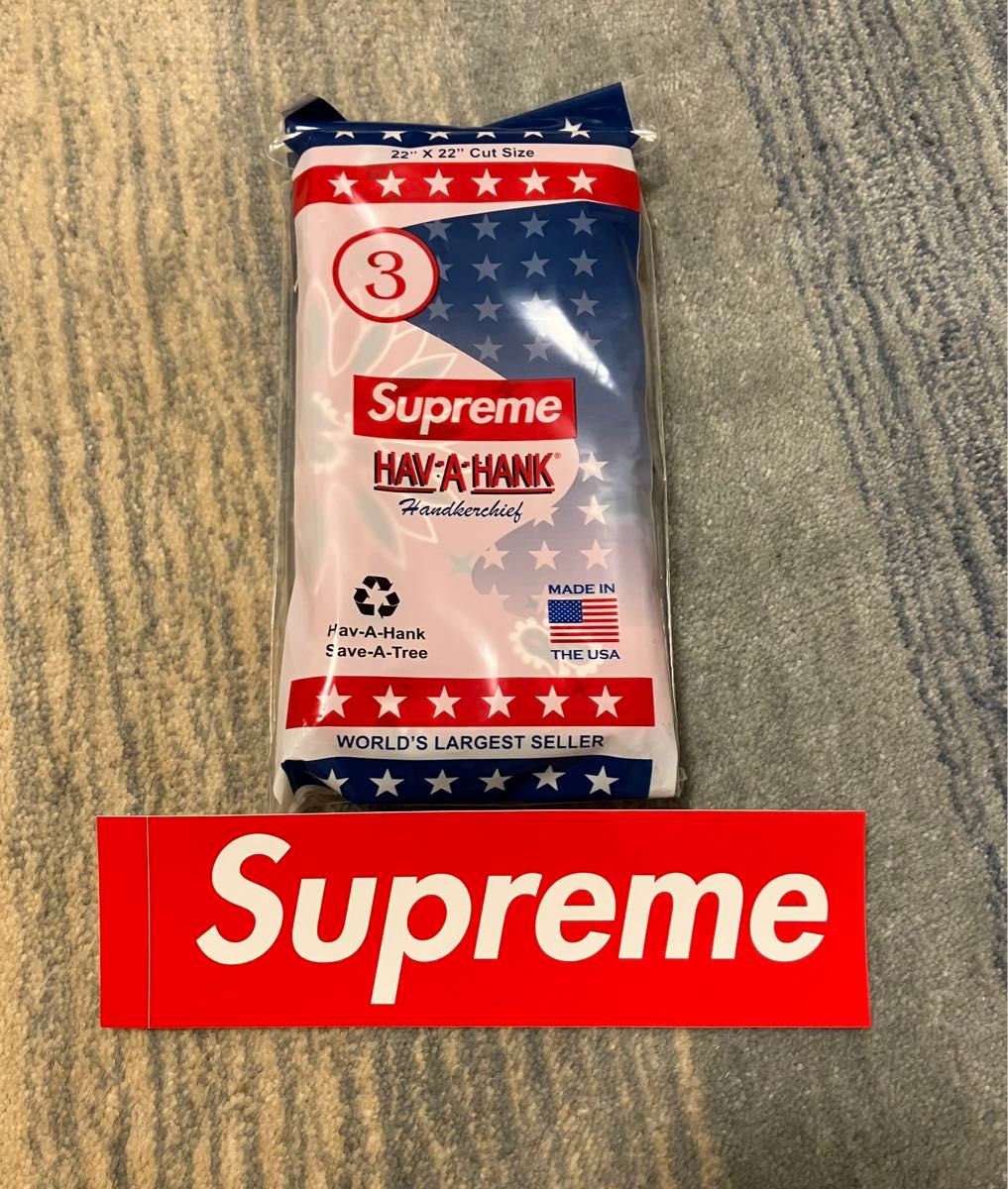 Supreme Hav-A-Hank Bandanas (Pack of 3) シュプリーム バンダナ 3枚