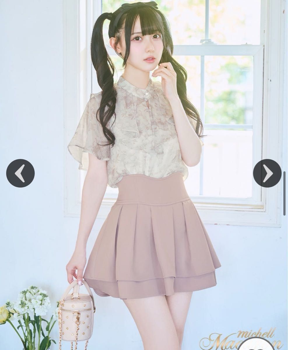 殿堂入り 美脚になれるスカート（インナーパンツ付） ミシェルマカロン