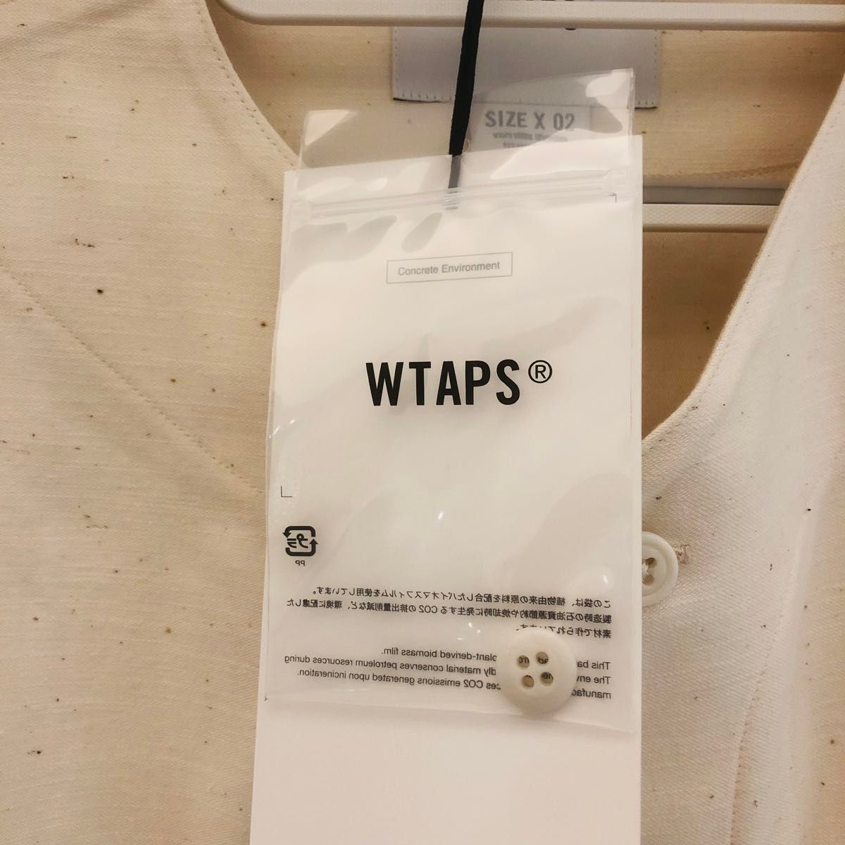 24SS・未使用に近い美品】WTAPS LEAGUE SS 02(M) ゴールデンサイズ