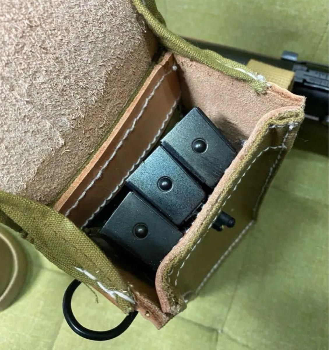 日本軍 百式機関短銃弾倉嚢に如何 九六式・九九式軽機関銃用弾倉嚢