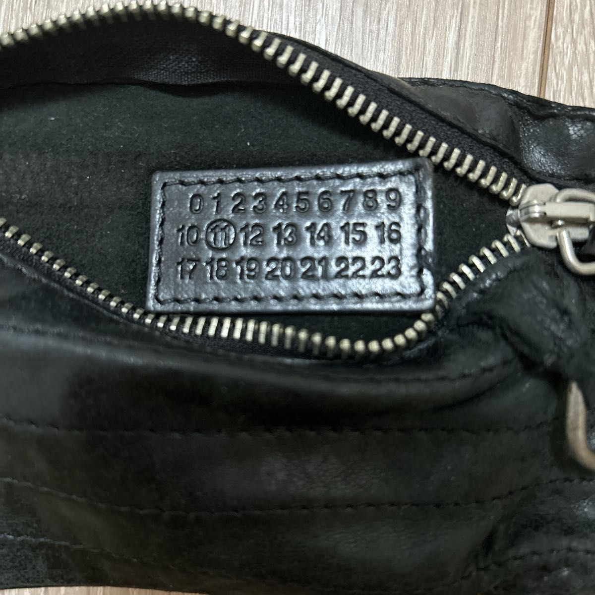 MAISON MARTIN MARGIELA ⑪ レザー ブレスレット 14AW archive メゾン