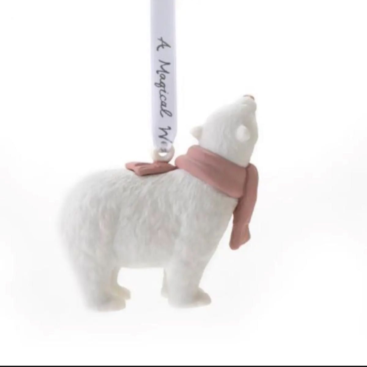 ウェッジウッド（Wedgwood）ホリデイ オーナメント ベア ピンク 2022