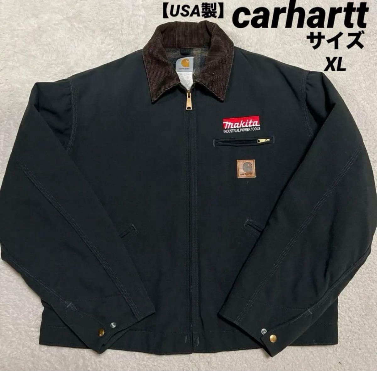 USA製 carhartt カーハート J128 CHR デトロイトジャケット サイズXL