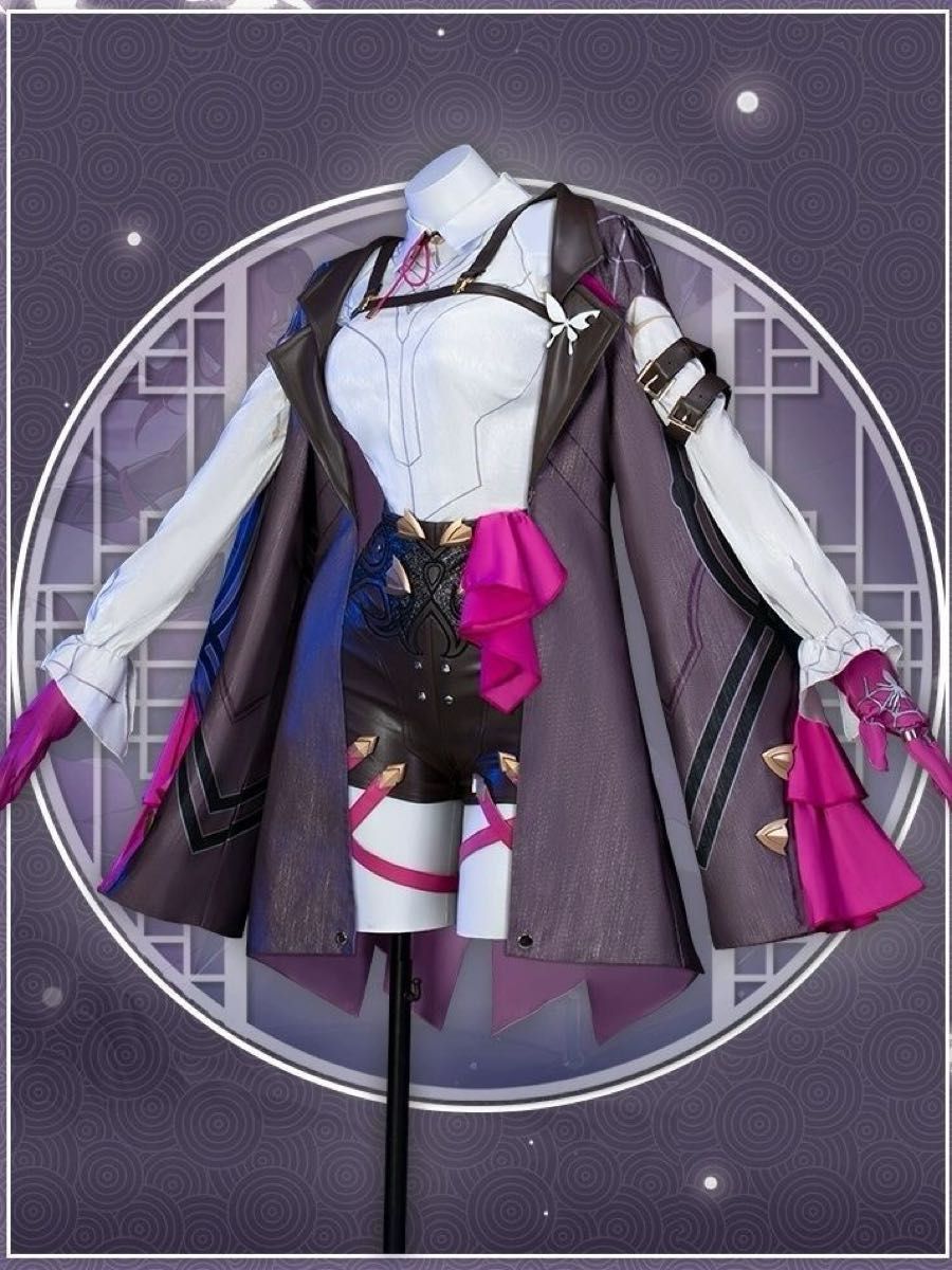 崩壊スターレイル カフカ Sサイズ コスプレ 衣装 ウィッグ付 新品未